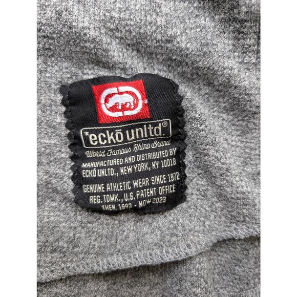 Ecko Unlimited Men's Waffle Long Sleeve Shirt - XL Gray - Picture 7 of 8